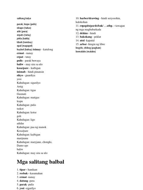 binarurot tagalog meaning|SALITANG KALYE .